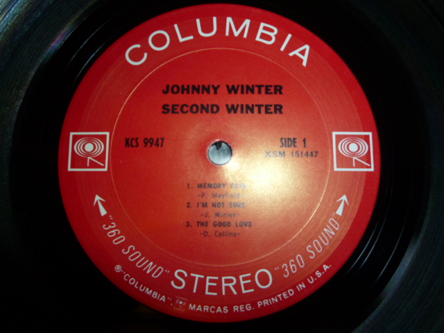 画像: JOHNNY WINTER/SECOND WINTER