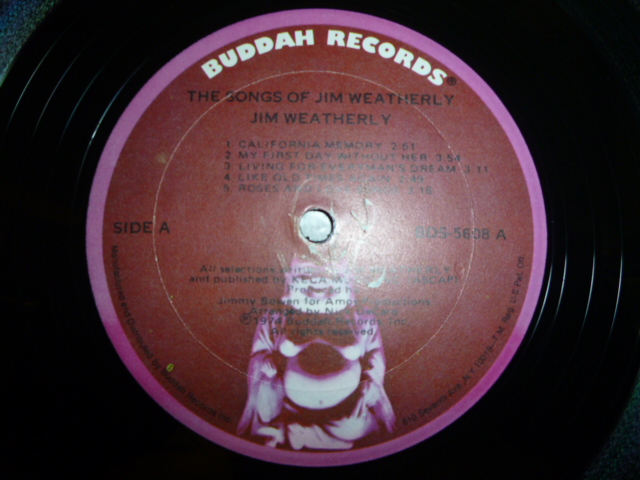 画像: JIM WEATHERLY/THE SONGS OF JIM WEATHERLY