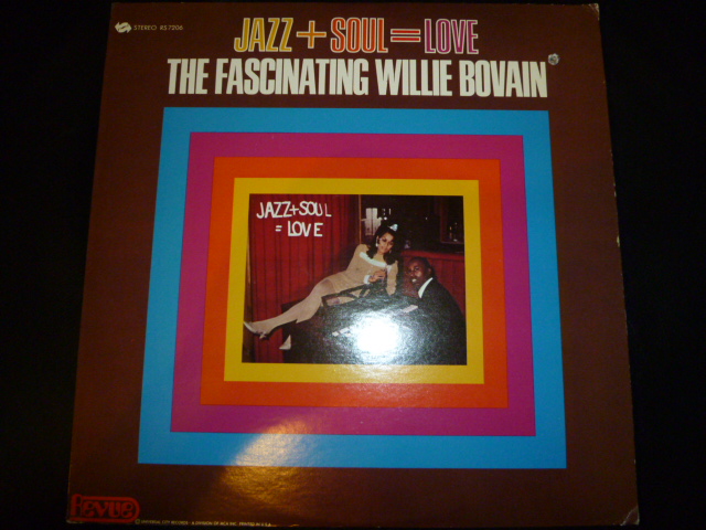 画像1: WILLIE BOVAIN/JAZZ + SOUL = LOVE