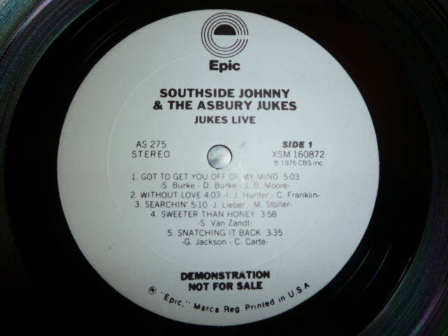 画像: SOUTHSIDE JOHNNY & THE ASBURY JUKES/JUKES LIVE