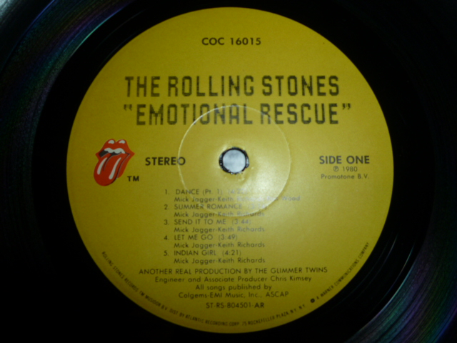 画像: ROLLING STONES/EMOTIONAL RESCUE