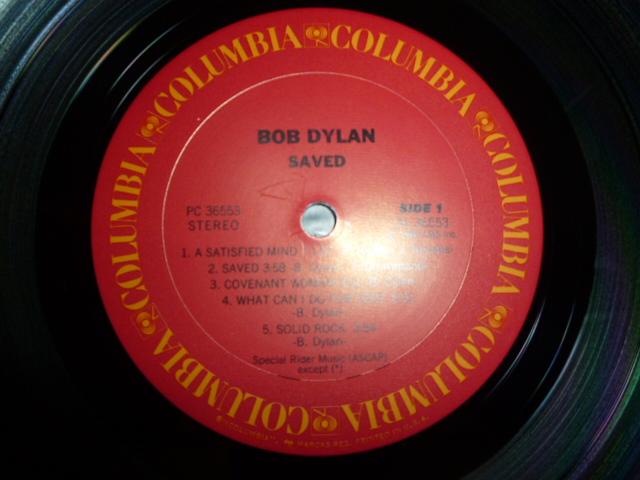 画像: BOB DYLAN/SAVED