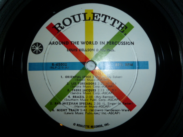 画像: LOUIS BELLSON/AROUND THE WORLD IN PERCUSSION