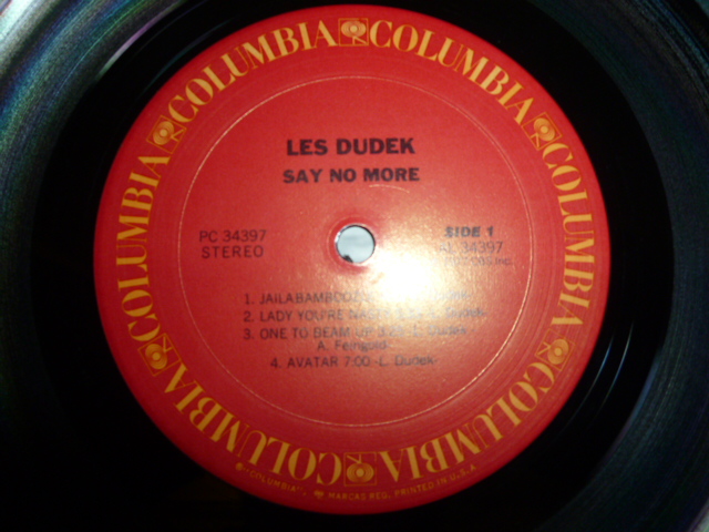 画像: LES DUDEK/SAY NO MORE