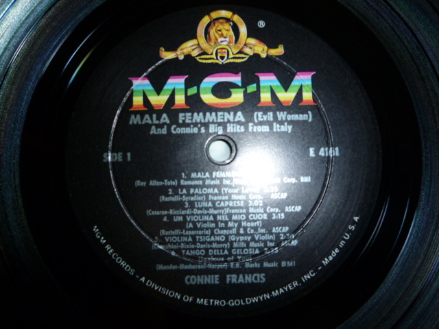 画像: CONNIE FRANCIS/MALA FEMMENA & CONNIE'S BIG HITS FROM ITALY