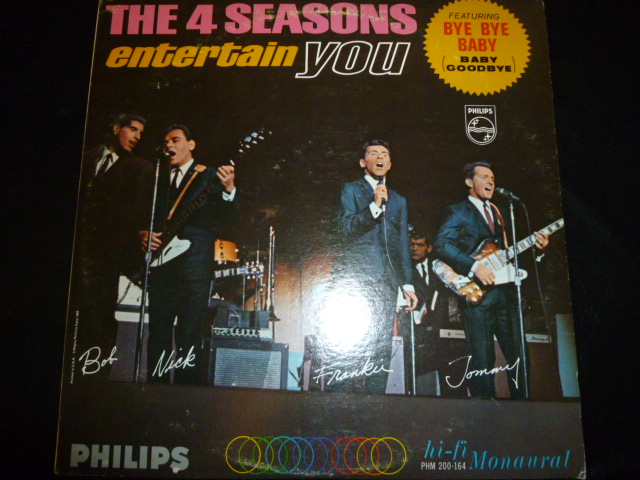 画像1: FOUR SEASONS/THE FOUR SEASONS ENTERTAIN YOU