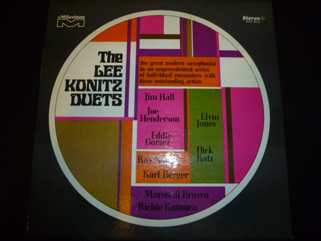 画像1: LEE KONITZ/THE LEE KONITZ DUETS