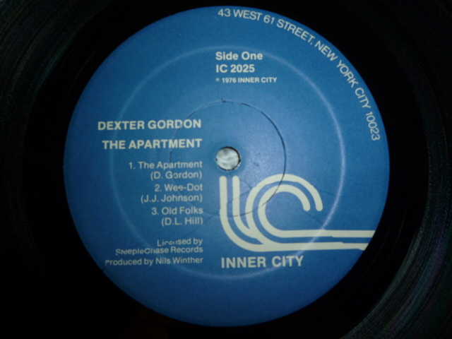 画像: DEXTER GORDON QUARTET/THE APARTMENT