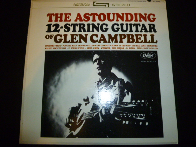 画像1: GLEN CAMPBELL/THE ASTOUNDING 12-STRING GUITAR OF GLEN CAMPBELL