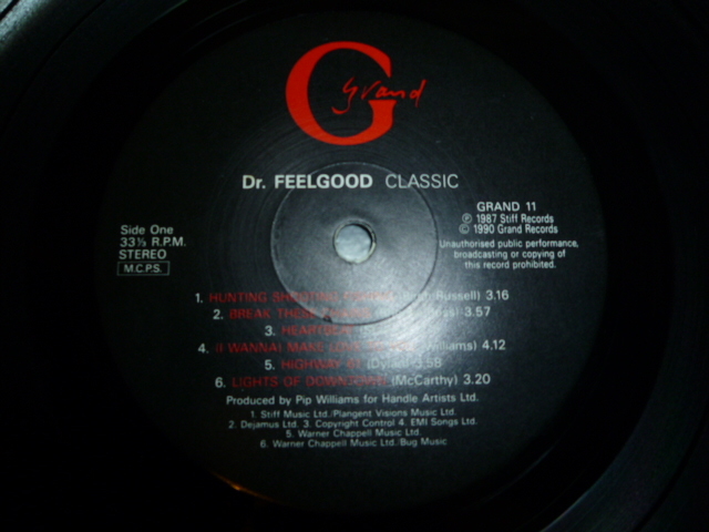 画像: DR. FEELGOOD/CLASSIC