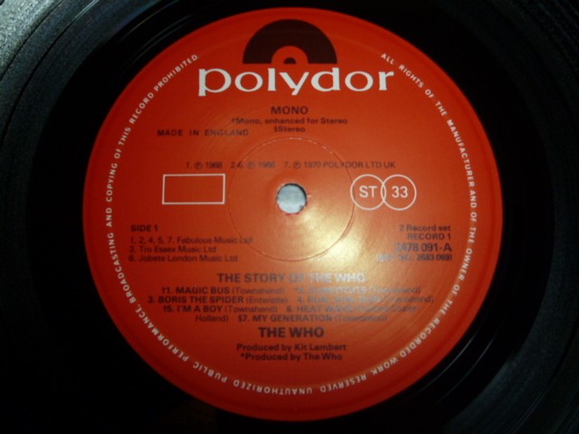 画像: WHO/THE STORY OF THE WHO