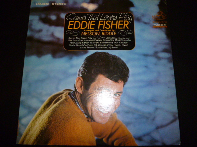 画像1: EDDIE FISHER/GAMES THAT LOVERS PLAY