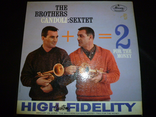 画像1: BROTHERS CANDOLI : SEXTET/TWO FOR THE MONEY