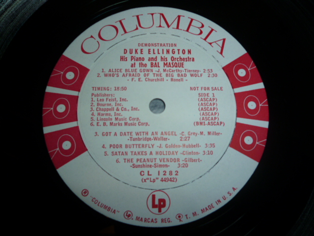 画像: DUKE ELLINGTON/BAL MASQUE