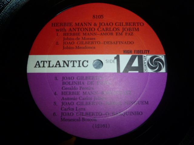 画像: HERBIE MANN & JOAO GILBERTO/SAME