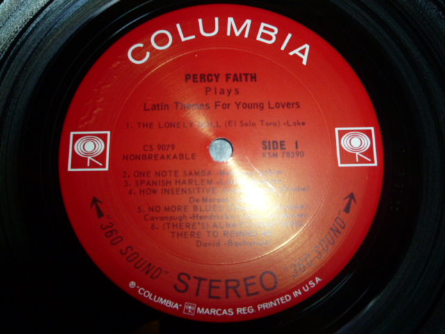 画像: PERCY FAITH/PLAYS LATIN THEMES FOR YOUNG LOVERS