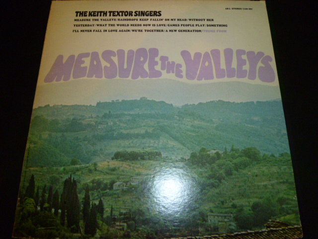 画像1: KEITH TEXTER SINGERS/MEASURE THE VALLEYS