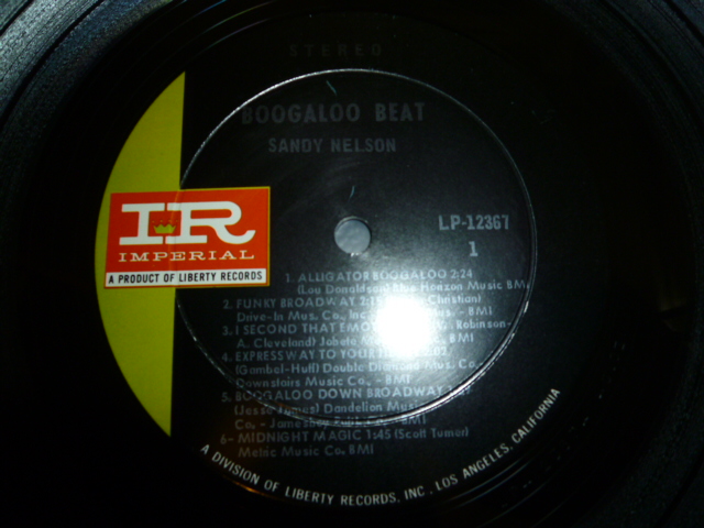 画像: SANDY NELSON/BOOGALOO BEAT