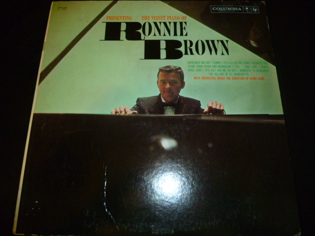 画像1: RONNIE BROWN/THE VELVET PIANO OF RONNIE BROWN