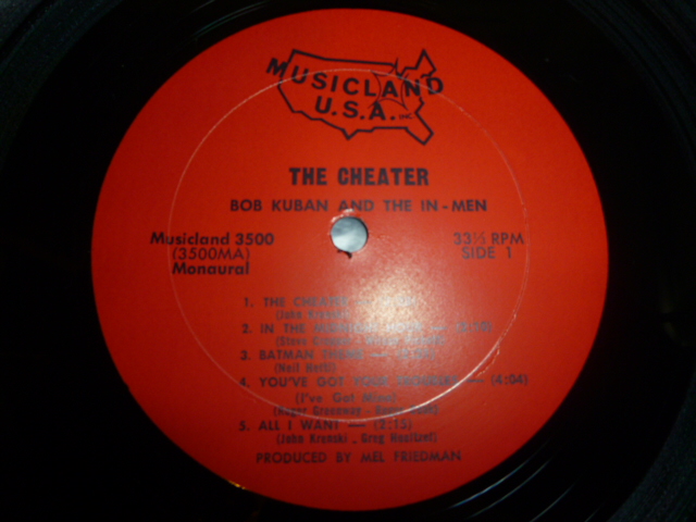 画像: BOB KUBAN & THE IN-MEN/THE CHEATER