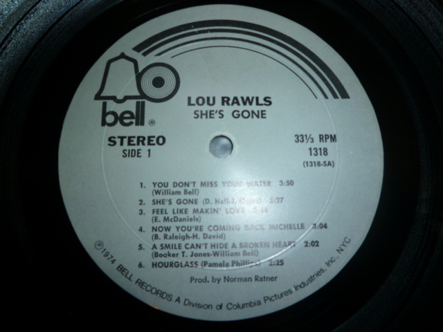 画像: LOU RAWLS/SHE'S GONE