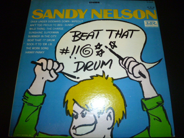 画像1: SANDY NELSON/BEAT THAT #?!* DRUM