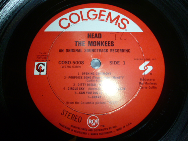 画像: MONKEES/HEAD