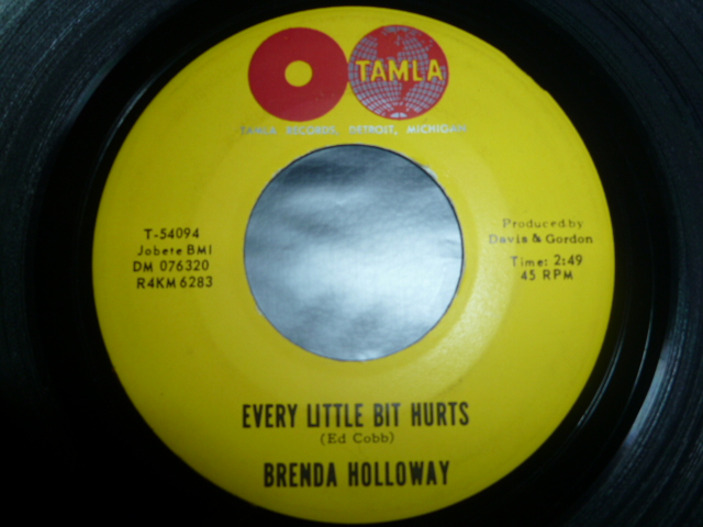 画像1: BRENDA HOLLOWAY/EVERY LITTLE BIT HURTS