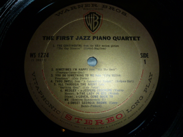 画像: FIRST JAZZ PIANO QUARTET/SAME