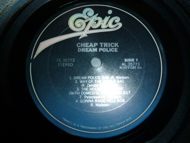 画像: CHEAP TRICK/DREAM POLICE