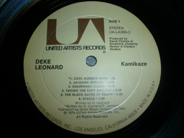 画像: DEKE LEONARD/KAMIKAZE