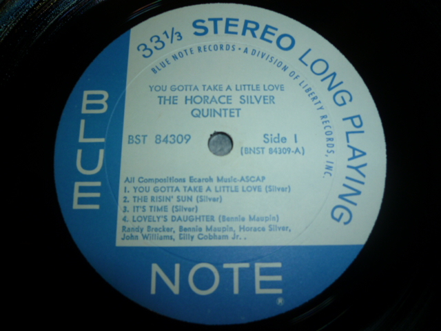 画像: HORACE SILVER QUINTET/YOU GOTTA TAKE A LITTLE LOVE