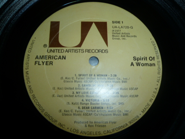 画像: AMERICAN FLYER/SPIRIT OF A WOMAN