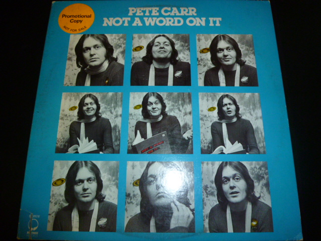 画像1: PETE CARR/NOT A WORD ON IT