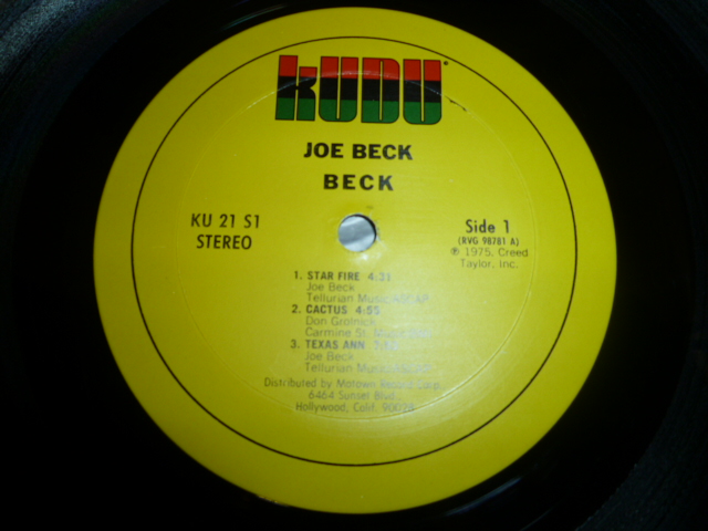 画像: JOE BECK/BECK