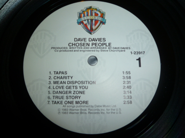 画像: DAVE DAVIES/CHOSEN PEOPLE