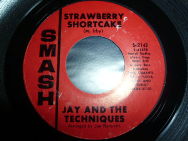 画像1: JAY & THE TECHNIQUES/STRAWBERRY SHORTCAKE