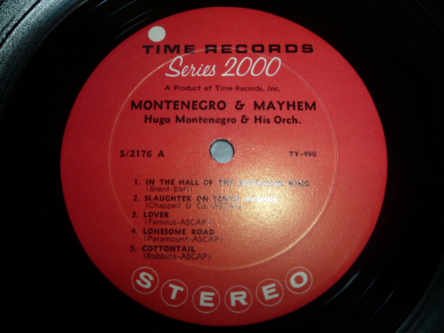 画像: HUGO MONTENEGRO & HIS ORCHESTRA/MONTENEGRO & MAYHEM