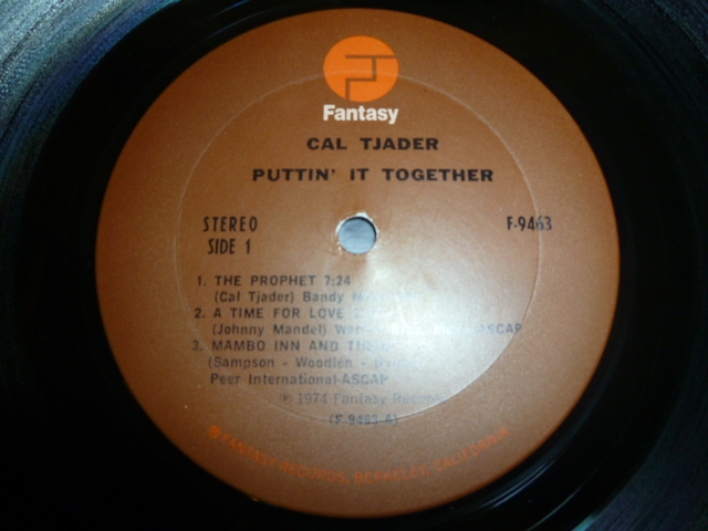 画像: CAL TJADER/PUTTIN' IT TOGETHER