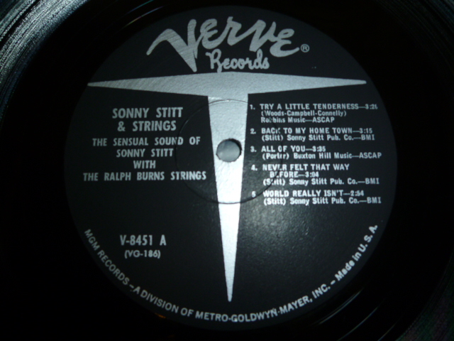 画像: SONNY STITT & STRINGS/THE SENSUAL SOUND OF SONNY STITT