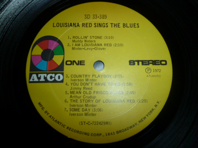 画像: LOUISIANA RED/SINGS THE BLUES