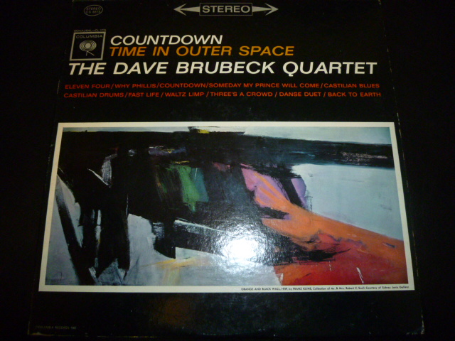 画像1: DAVE BRUBECK QUARTET/COUNTDOWN - TIME IN OUTER SPACE