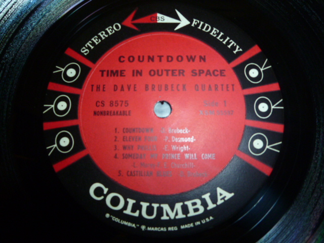 画像: DAVE BRUBECK QUARTET/COUNTDOWN - TIME IN OUTER SPACE