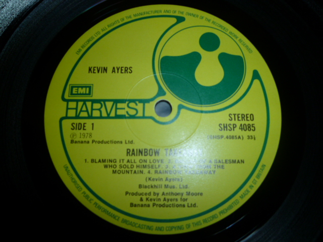 画像: KEVIN AYERS/RAINBOW TAKEAWAY