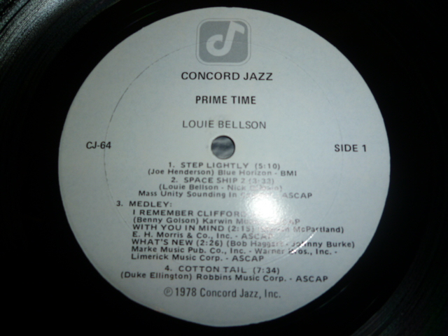 画像: LOUIE BELLSON/PRIME TIME