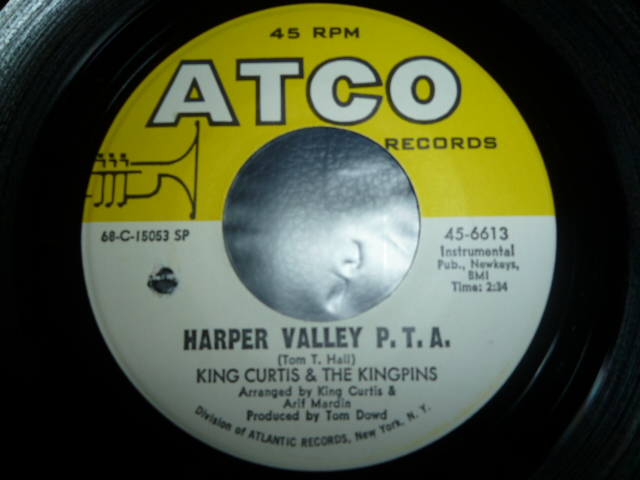 画像1: KING CURTIS & THE KINGPINS/HARPER VALLEY P.T.A.