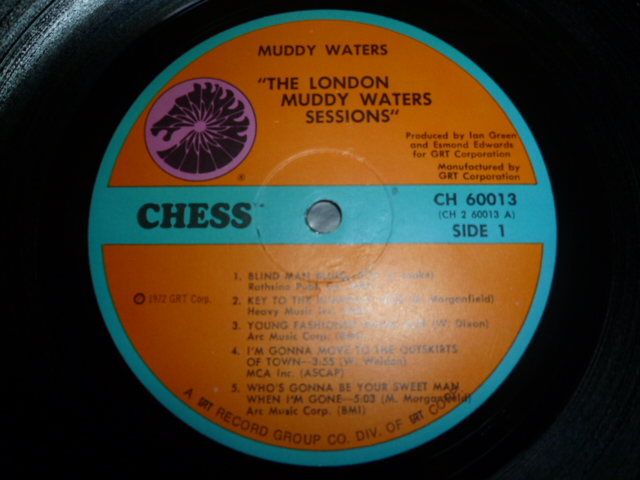 画像: MUDDY WATERS/THE LONDON MUDDY WATERS SESSIONS