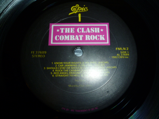 画像: CLASH/COMBAT ROCK