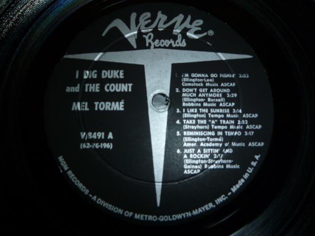 画像: MEL TORME/I DIG THE DUKE - I DIG THE COUNT