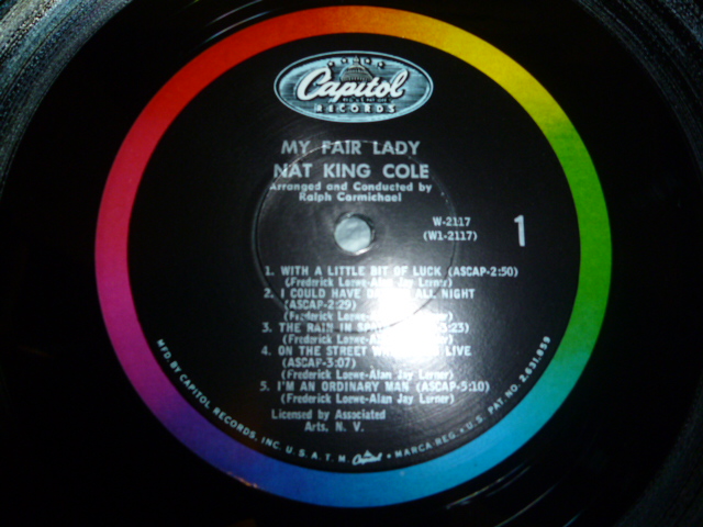 画像: NAT KING COLE/SINGS MY FAIR LADY